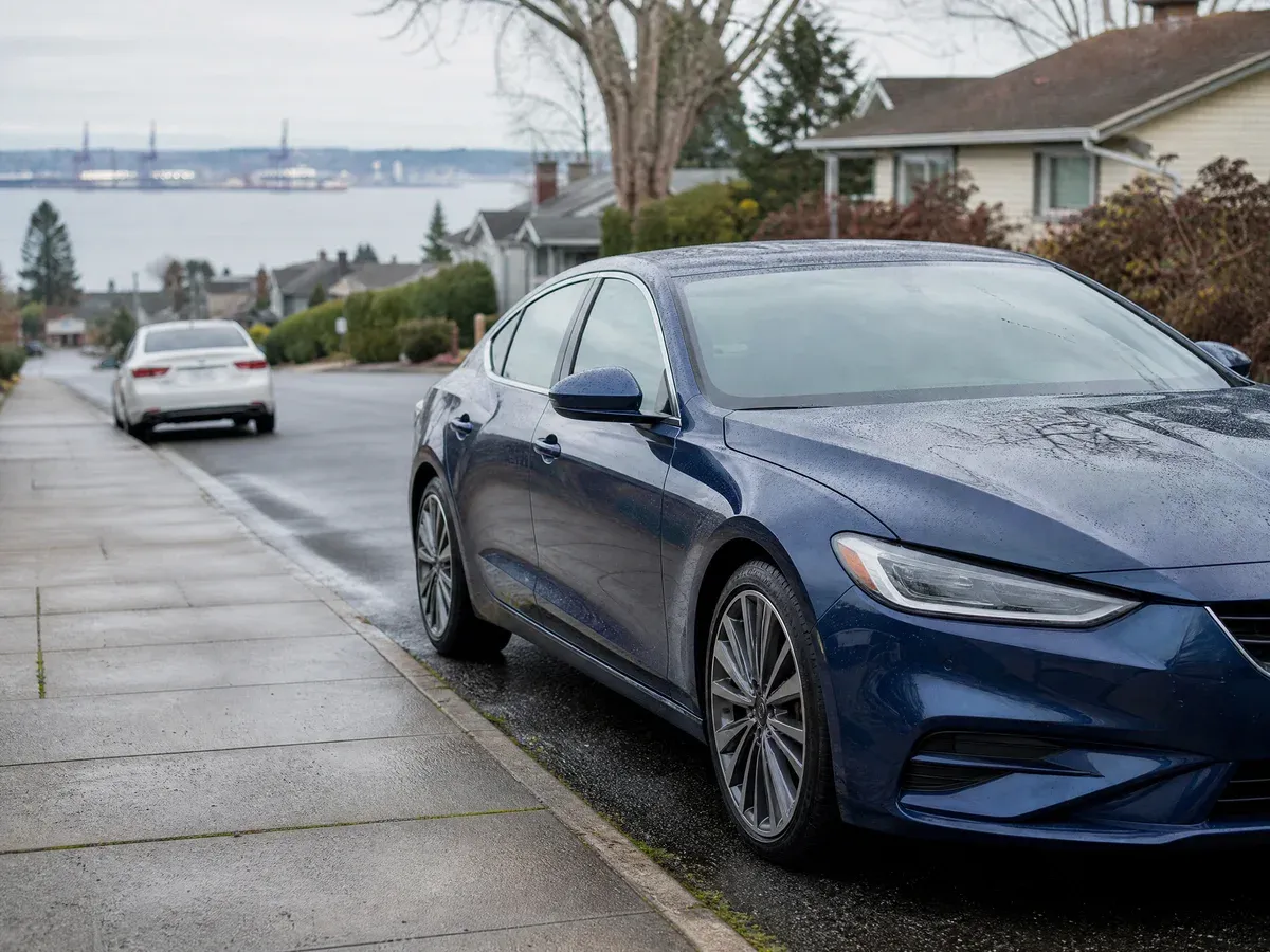 Residential street in Everett, WA — Prestige Marine & Auto Care service area