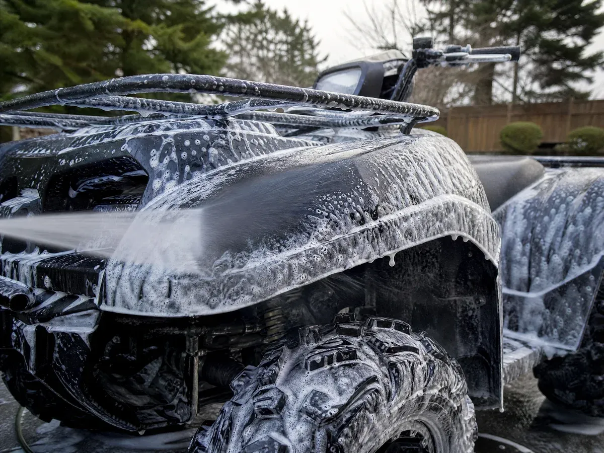 ATV exterior wash — Prestige Marine & Auto Care in Seattle, WA