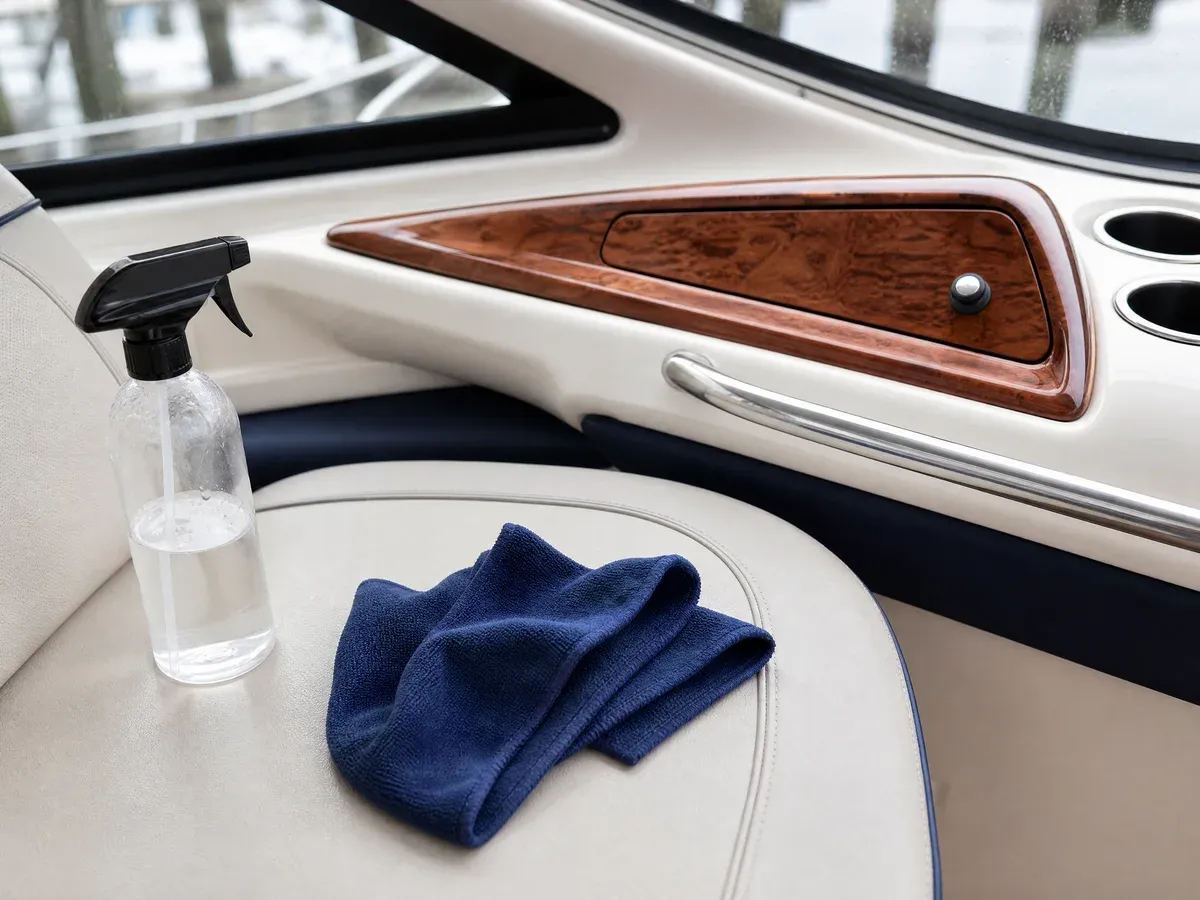 Cabin interior detailing — Prestige Marine & Auto Care in Seattle, WA
