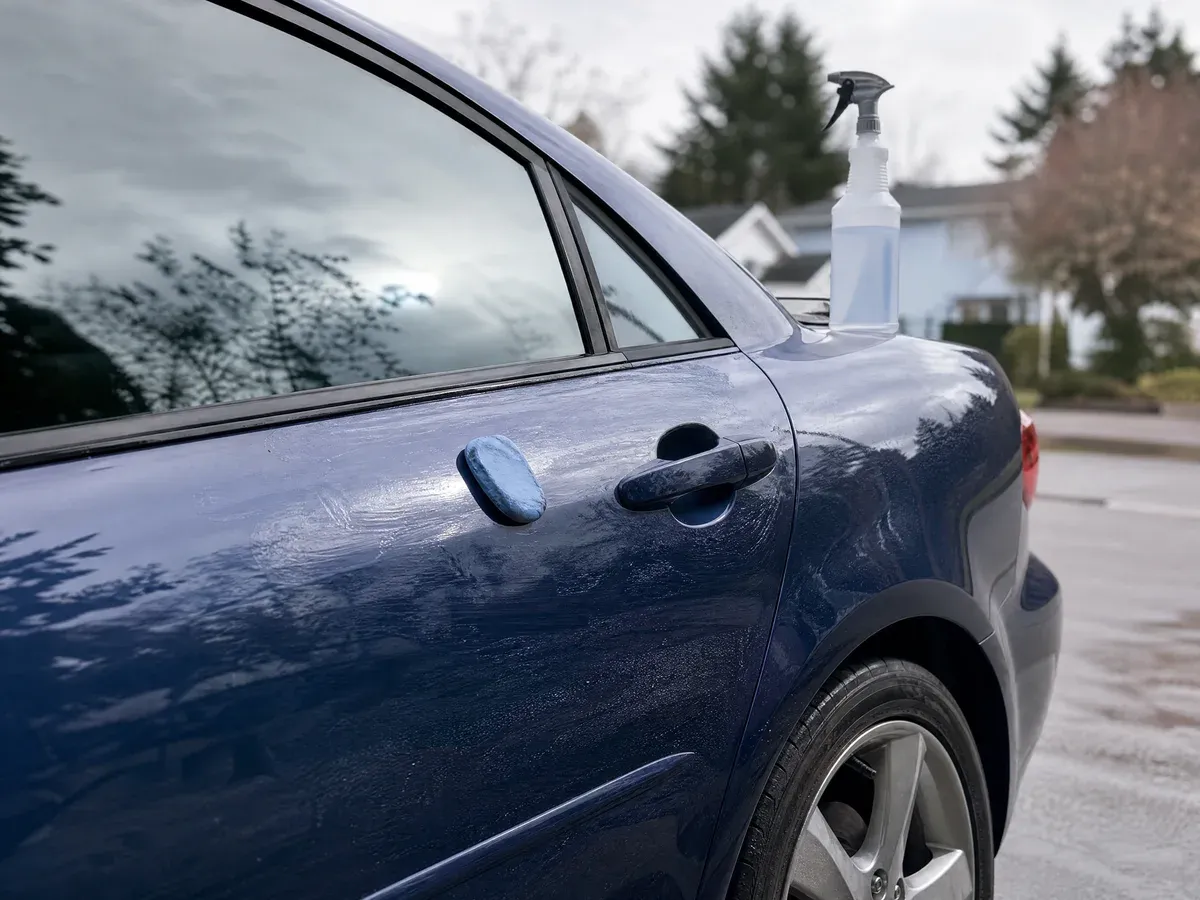 Paint preparation before coating — Prestige Marine & Auto Care in Seattle, WA
