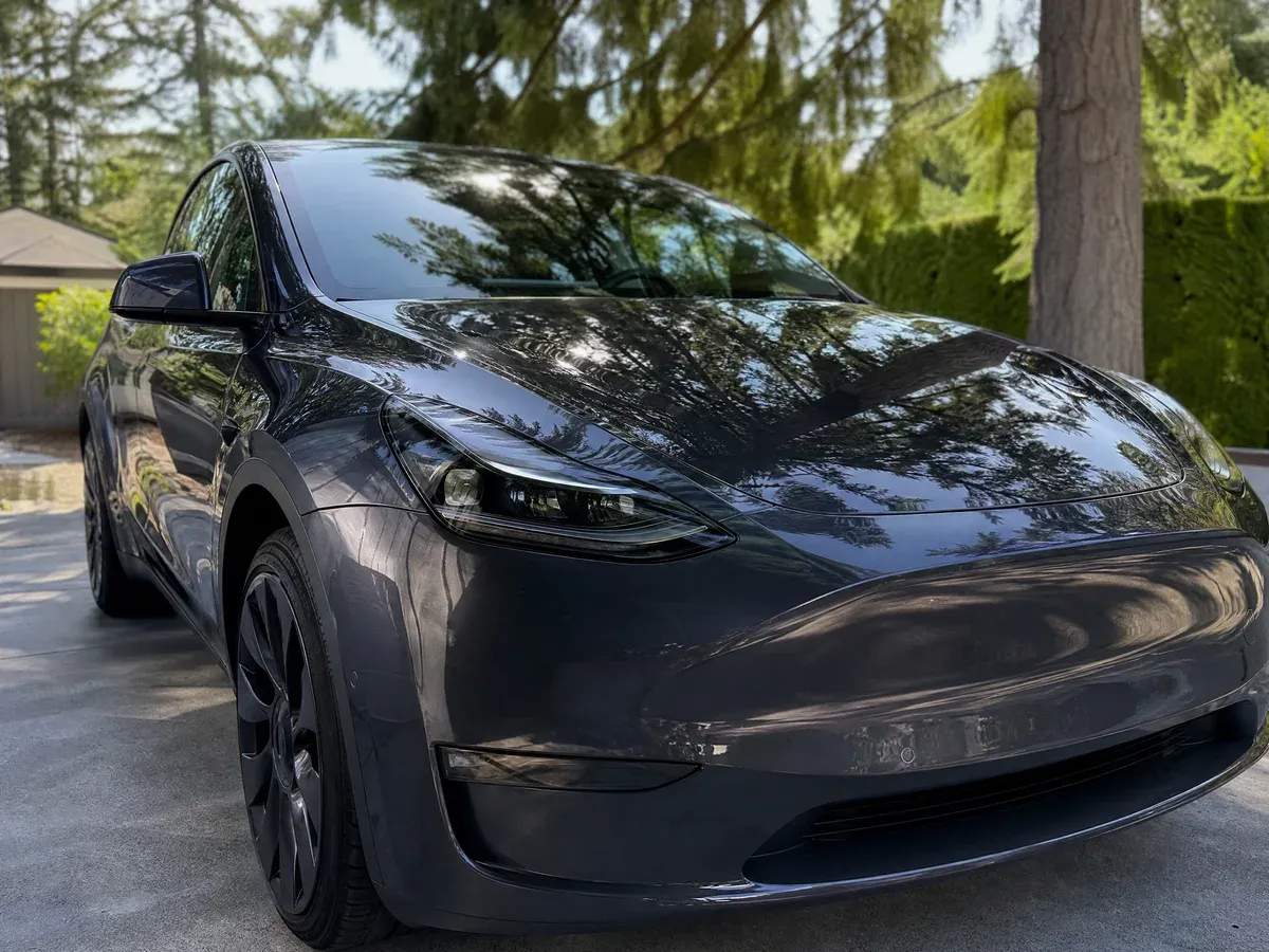Final inspection of a cured ceramic coating — Prestige Marine & Auto Care in Seattle, WA