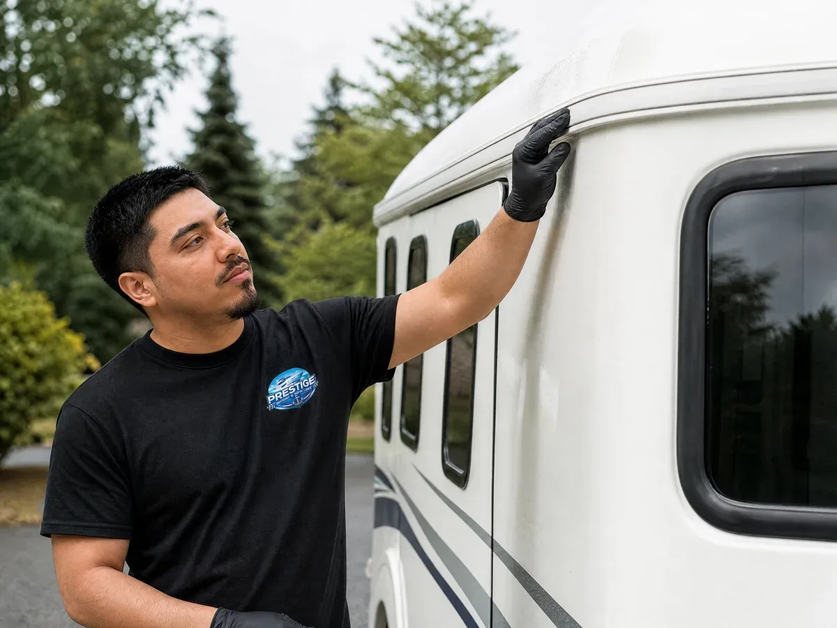 RV detailing — Prestige Marine & Auto Care in Seattle, WA