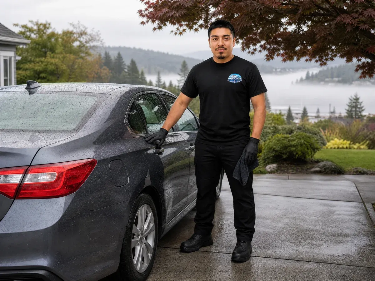 Richard Aguilera of Prestige Marine & Auto Care in Auburn, WA