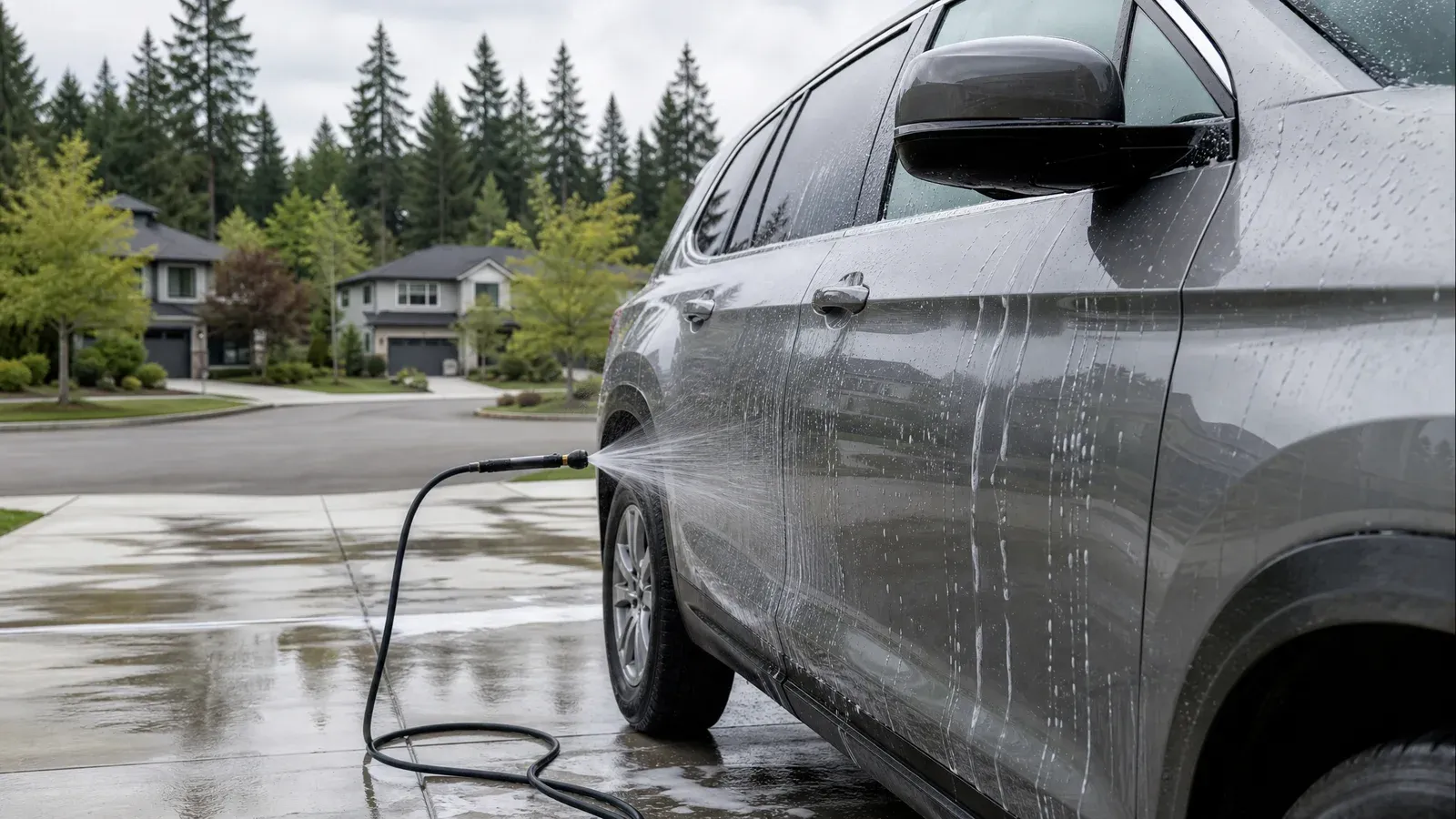 Vehicle detailing on-site — Prestige Marine & Auto Care in Redmond, WA