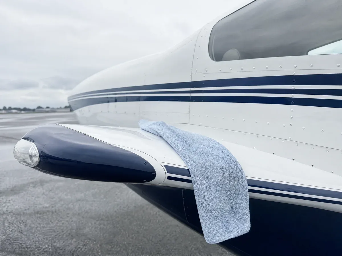 Aircraft exterior skin detailing — Prestige Marine & Auto Care in Seattle, WA