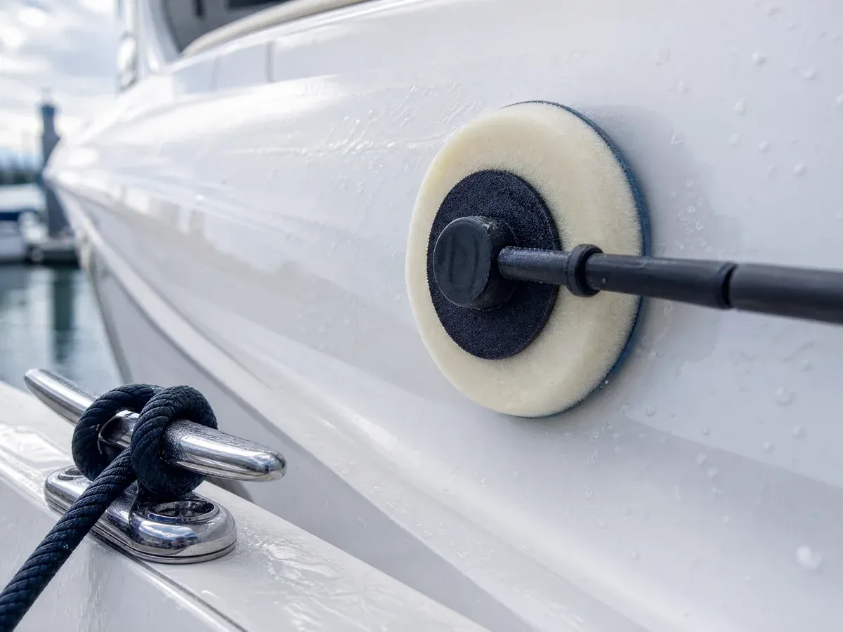 Boat detailing service — Prestige Marine & Auto Care in Seattle, WA